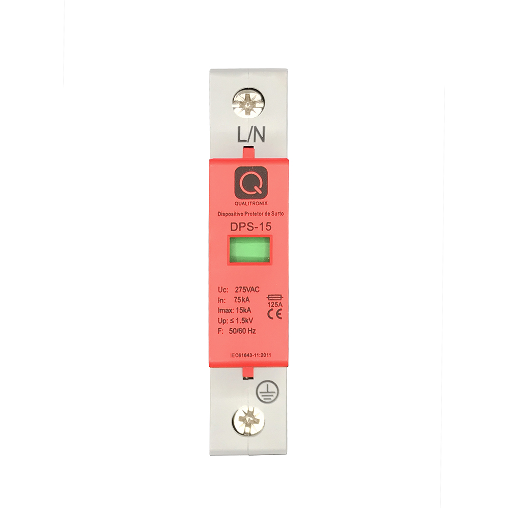 Dispositivo Protetor Contra Raios e Surtos Elétricos DPS - Modelo: QDPS15