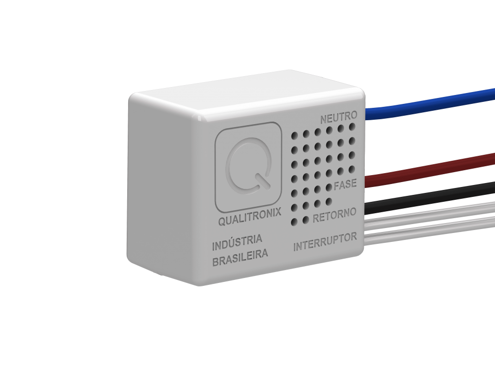 Nano Interruptor  Inteligente Wi-Fi QualiHome - Modelo QWI01