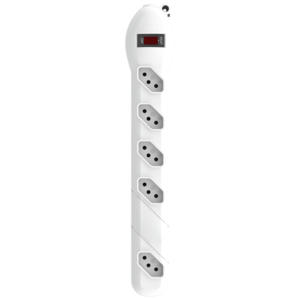 Filtro de Linha 05 Tomadas - Modelo: QFL5B