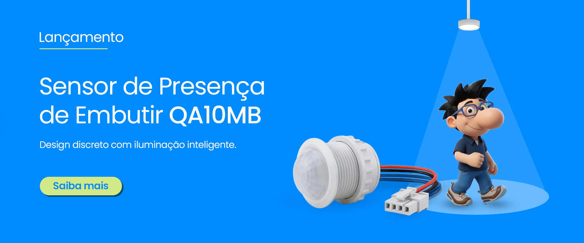 Sensor de Presença QA10MB
