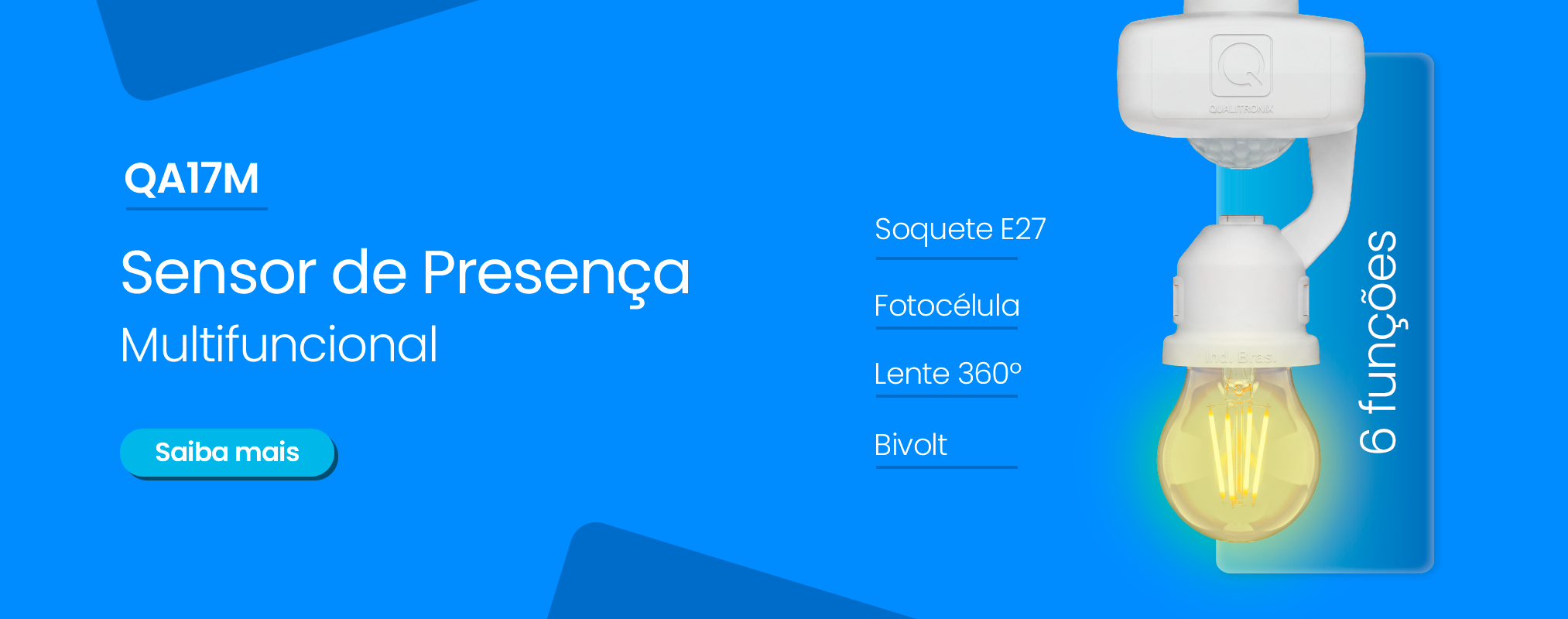 Sensor de Presença QA17M