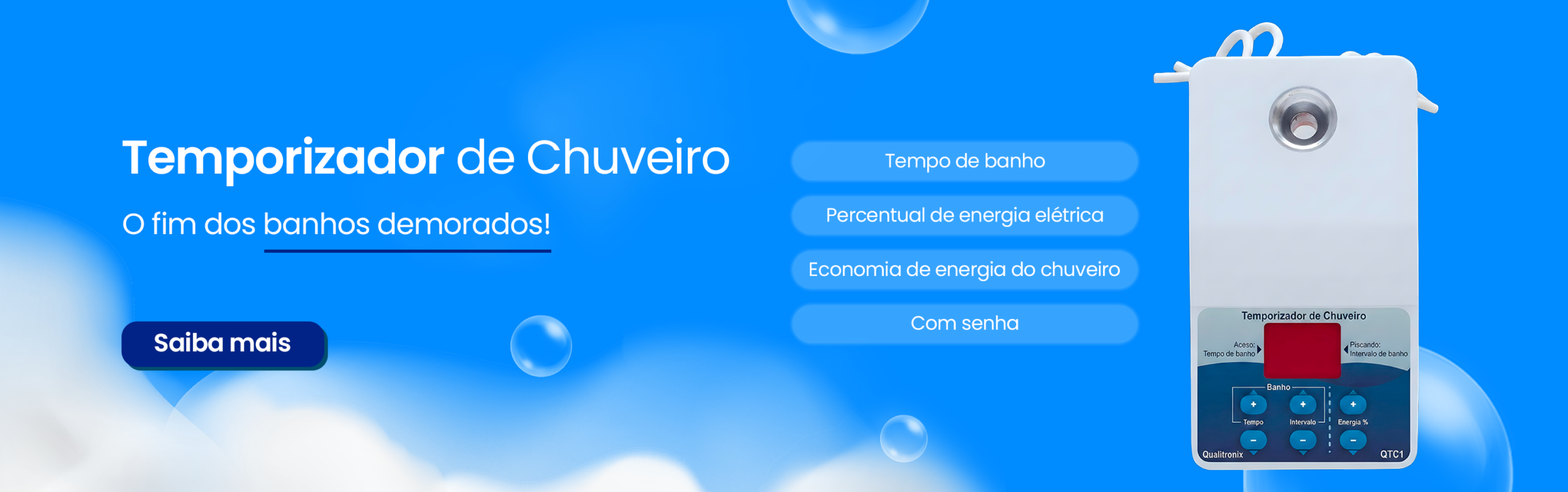 Temporizador de Chuveiro