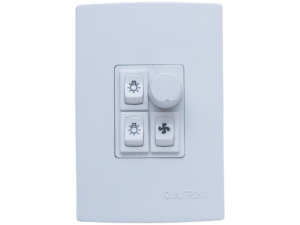 Controle de Ventilador e Lâmpada de Embutir – QV372