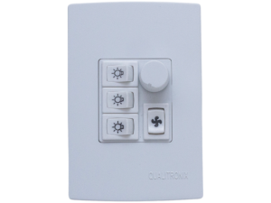 Controle de Ventilador e Lâmpada de Embutir – QV373
